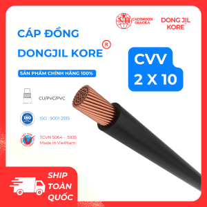 CÁP ĐỒNG DONG JIL KORE - CVV 2x10 CU/PVC/PVC