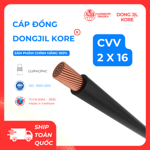 CÁP ĐỒNG DONG JIL KORE - CVV 2x16 CU/PVC/PVC