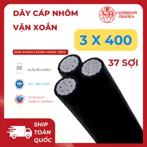 Cáp Nhôm Vặn Xoắn ABC 3x400mm²