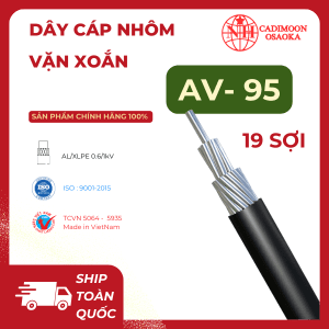 Cáp Nhôm Vặn Xoắn AV 1x95mm²