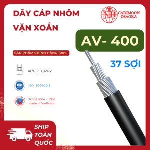 Cáp Nhôm Vặn Xoắn AV 1x400mm²