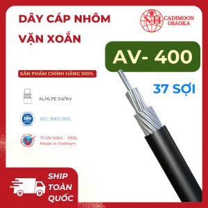 Cáp Nhôm Vặn Xoắn AV 1x400mm²