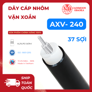 Cáp Nhôm Vặn Xoắn AXV 1x240mm²