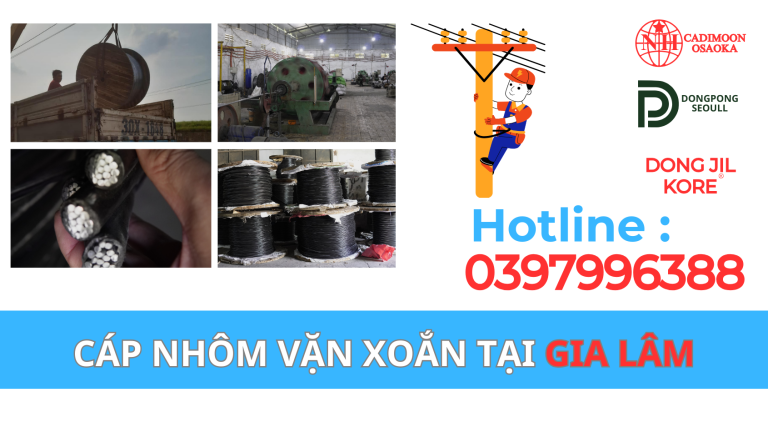 ĐỊA CHỈ MUA CÁP NHÔM VẶN XOẮN TẠI GIA LÂM – HÀ NỘI