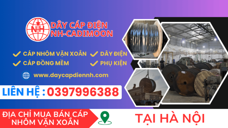 XƯỞNG SẢN XUẤT CÁP NHÔM VẶN XOẮN TẠI HÀ NỘI