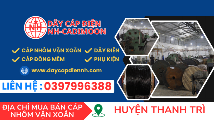 ĐỊA CHỈ MUA CÁP NHÔM 2 LÕI TẠI HUYỆN THANH TRÌ 3