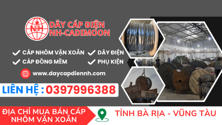 CÁP NHÔM VẶN XOẮN TỈNH BÀ RỊA - VŨNG TÀU (2)