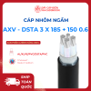 Cáp Nhôm Ngầm Al_xlpe_pvc_dsta_pvc 3x185 + 1x150
