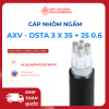 Cáp Nhôm Ngầm Al_xlpe_pvc_dsta_pvc 3x25 + 1x25