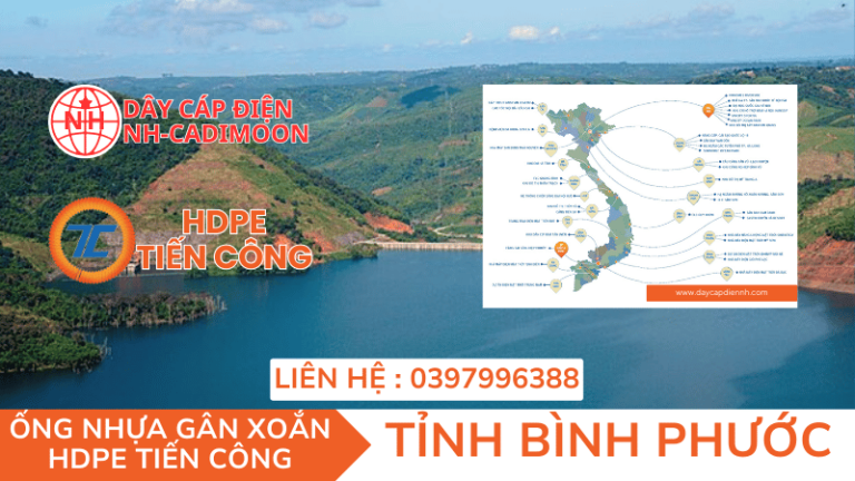 ỐNG NHỰA GÂN XOẮN HDPE TIẾN CÔNG TỈNH BÌNH PHƯỚC