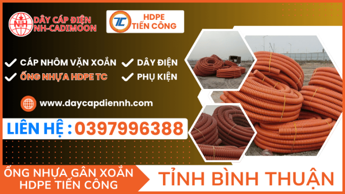 ỐNG NHỰA GÂN XOẮN HDPE TIẾN CÔNG TẠI TỈNH BÌNH THUẬN (2)
