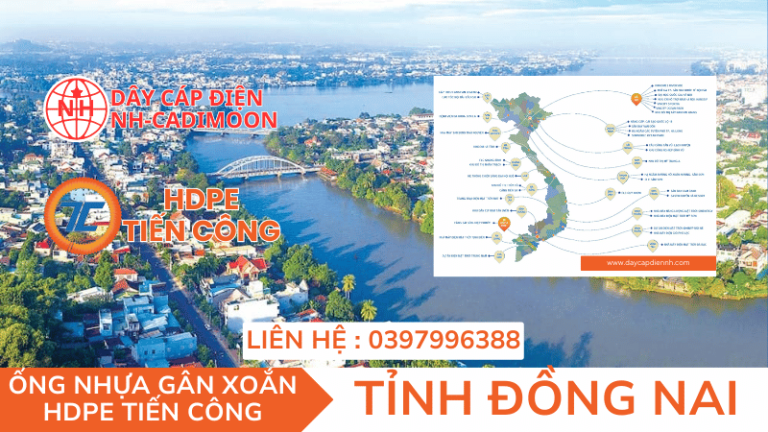 ỐNG NHỰA GÂN XOẮN HDPE TIẾN CÔNG TẠI TỈNH ĐỒNG NAI