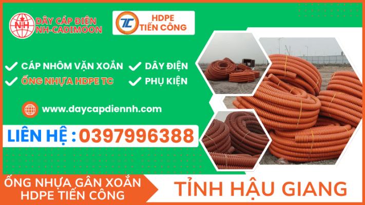 ỐNG NHỰA GÂN XOẮN HDPE TIẾN CÔNG TẠI TỈNH HẬU GIANG (2)