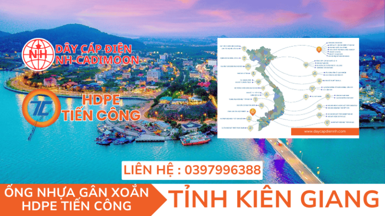 ỐNG NHỰA GÂN XOẮN HDPE TIẾN CÔNG TỈNH KIÊN GIANG