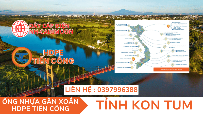 ỐNG NHỰA GÂN XOẮN HDPE TIẾN CÔNG TẠI TỈNH BẮC NINH