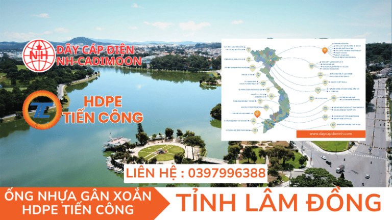 ỐNG NHỰA GÂN XOẮN HDPE TIẾN CÔNG TẠI TỈNH LÂM ĐỒNG