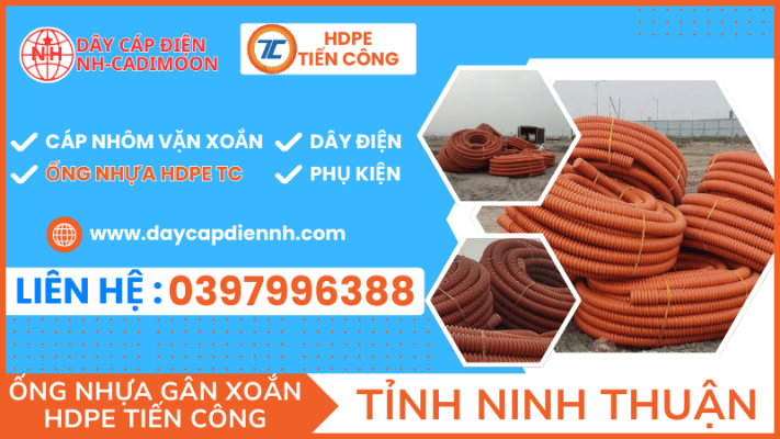 ỐNG NHỰA GÂN XOẮN HDPE TIẾN CÔNG TẠI TỈNH NINH THUẬN (2)