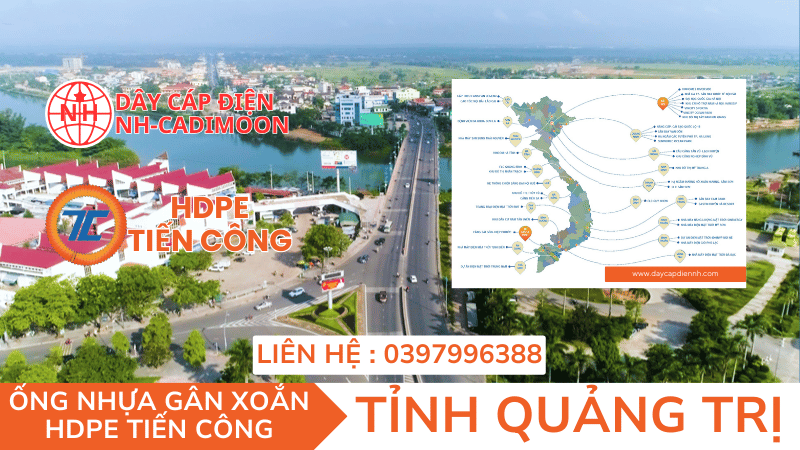 ỐNG NHỰA GÂN XOẮN HDPE TIẾN CÔNG TẠI TỈNH QUẢNG TRỊ