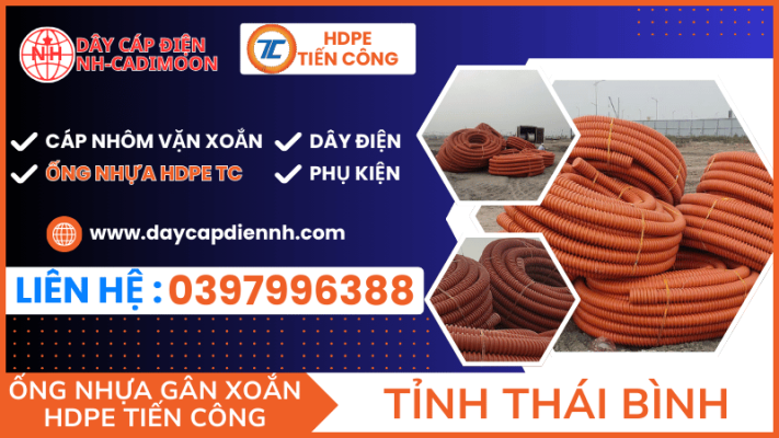 ỐNG NHỰA GÂN XOẮN HDPE TIẾN CÔNG TẠI TỈNH THÁI BÌNH (4)