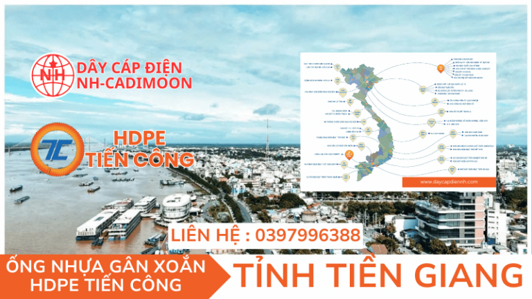 ỐNG NHỰA GÂN XOẮN HDPE TIẾN CÔNG TẠI TỈNH TIỀN GIANG