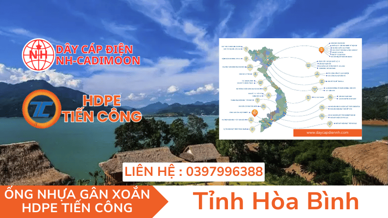 ỐNG NHỰA GÂN XOẮN HDPE TIẾN CÔNG TẠI Tỉnh Hòa Bình