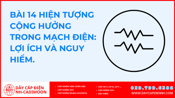Bài 14 Hiện tượng cộng hưởng trong mạch điện_ lợi ích và nguy hiểm